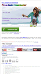 Mobile Screenshot of getfreemusic.org